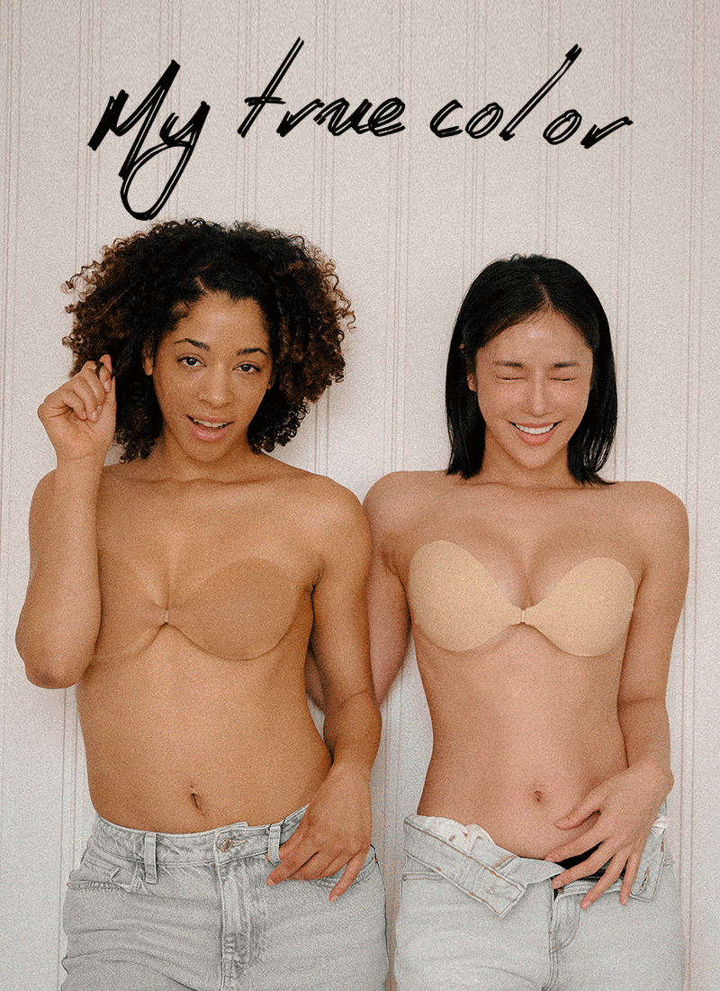마이 트루 컬러 씬 누드 브라