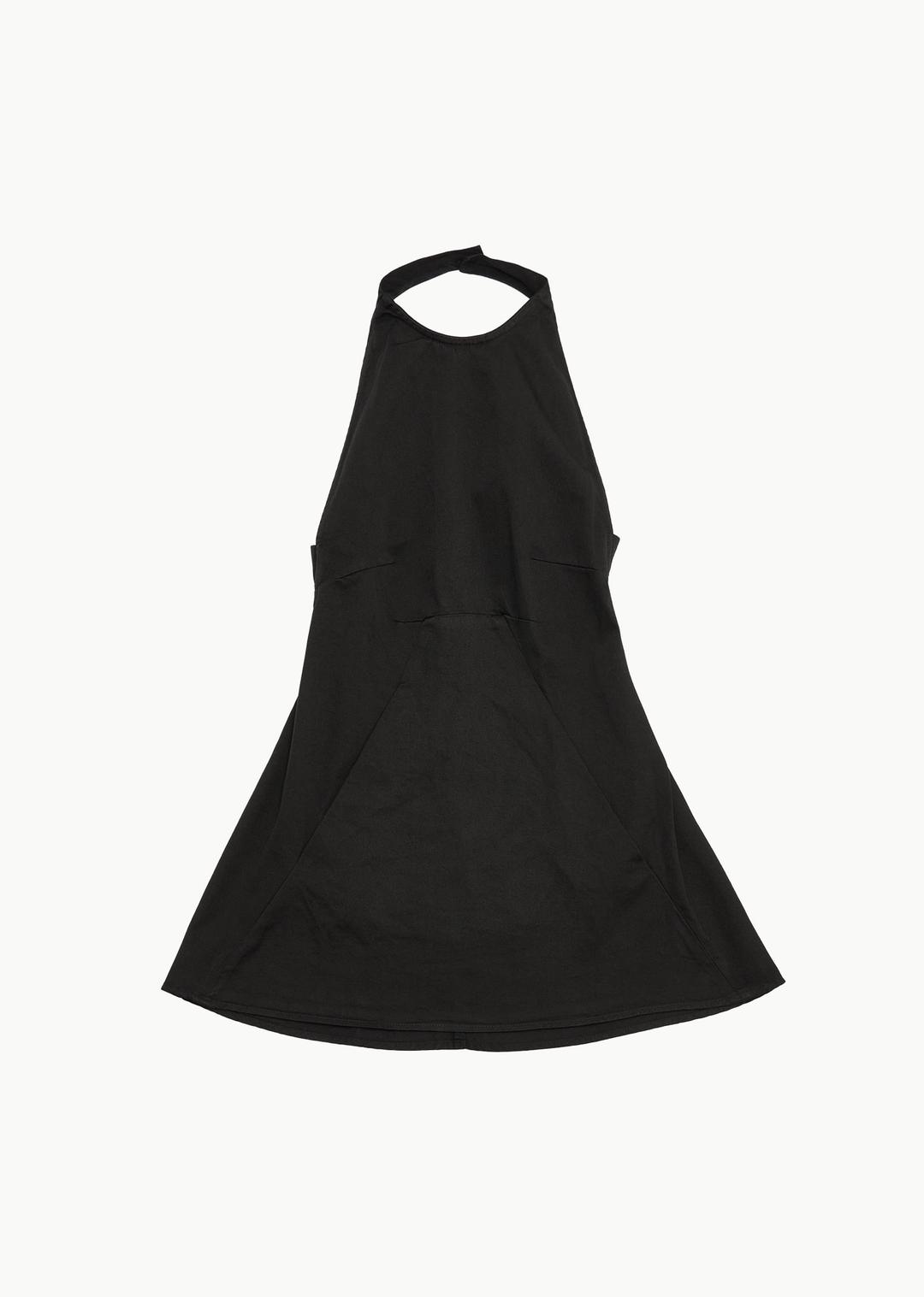 iris mini dress, black