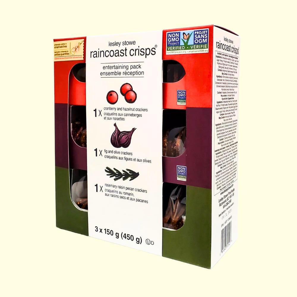 캐나다쿠키 크래커 레인 코스트 크리스프 150gX3종 선물셋트 백악관쿠키 그래놀라