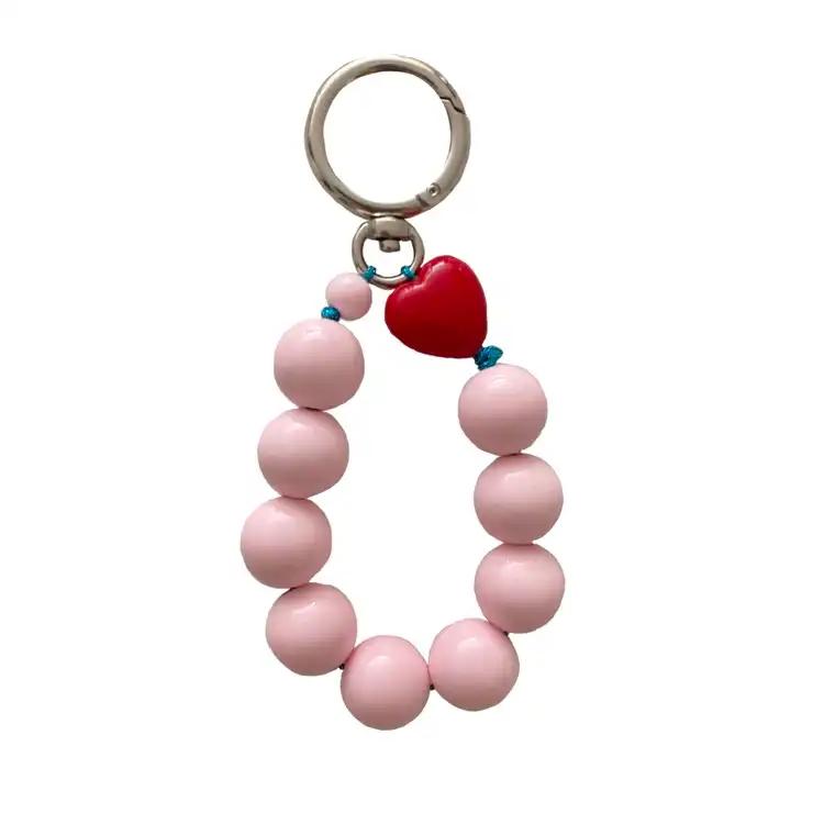 Love sea you pink keyring 러브씨유핑크키링