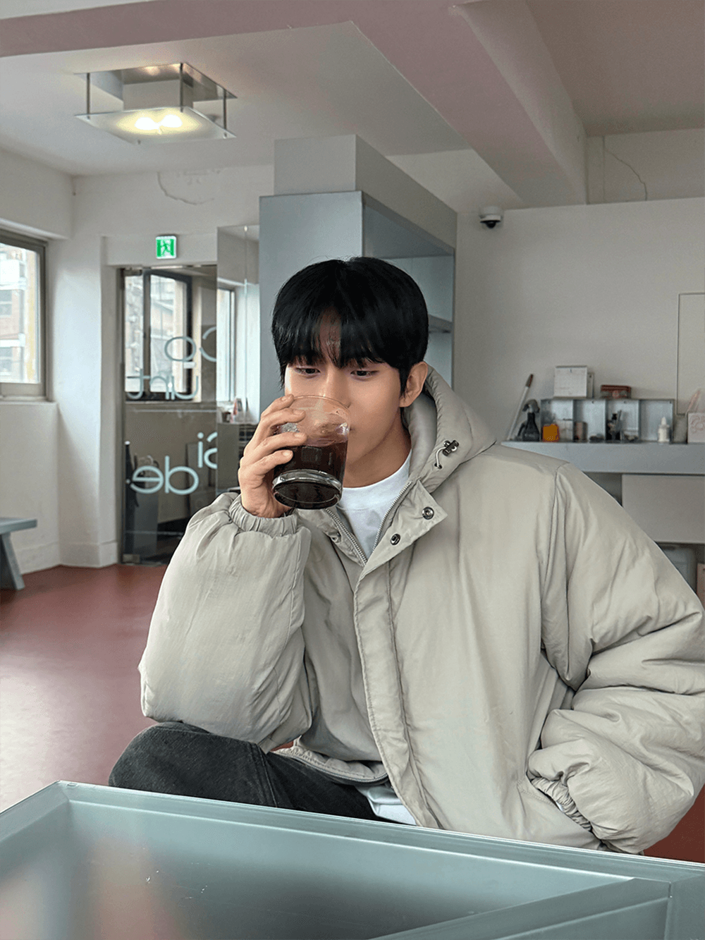 어반 테드 후드패딩 3 color