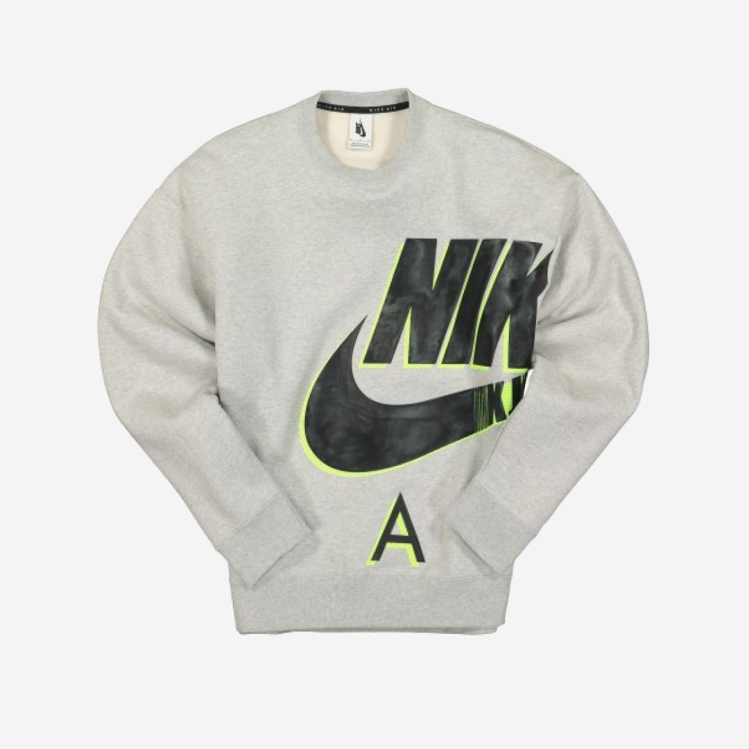 Nike x Kim Jones Fleece Crew Grey Heather - Asia