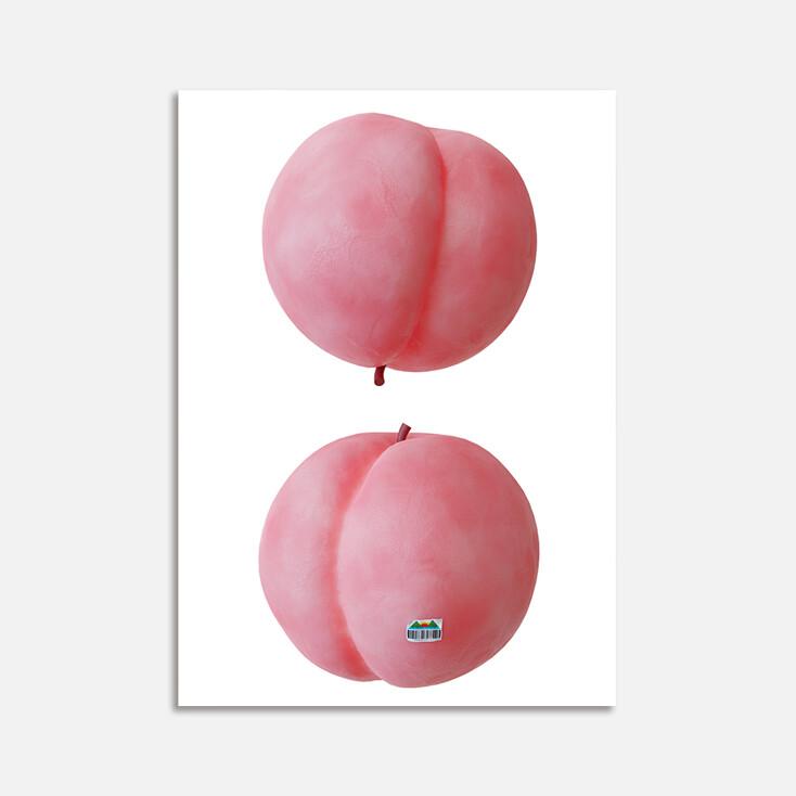 Buy some fruit PEACH poster A2size
