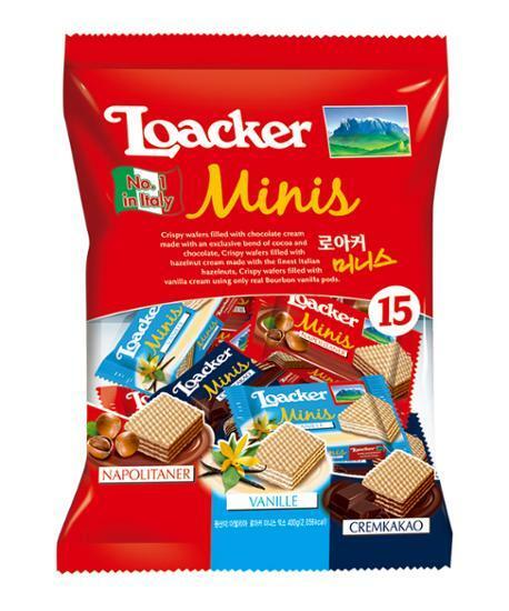 로아커 미니스 믹스 15입 150g