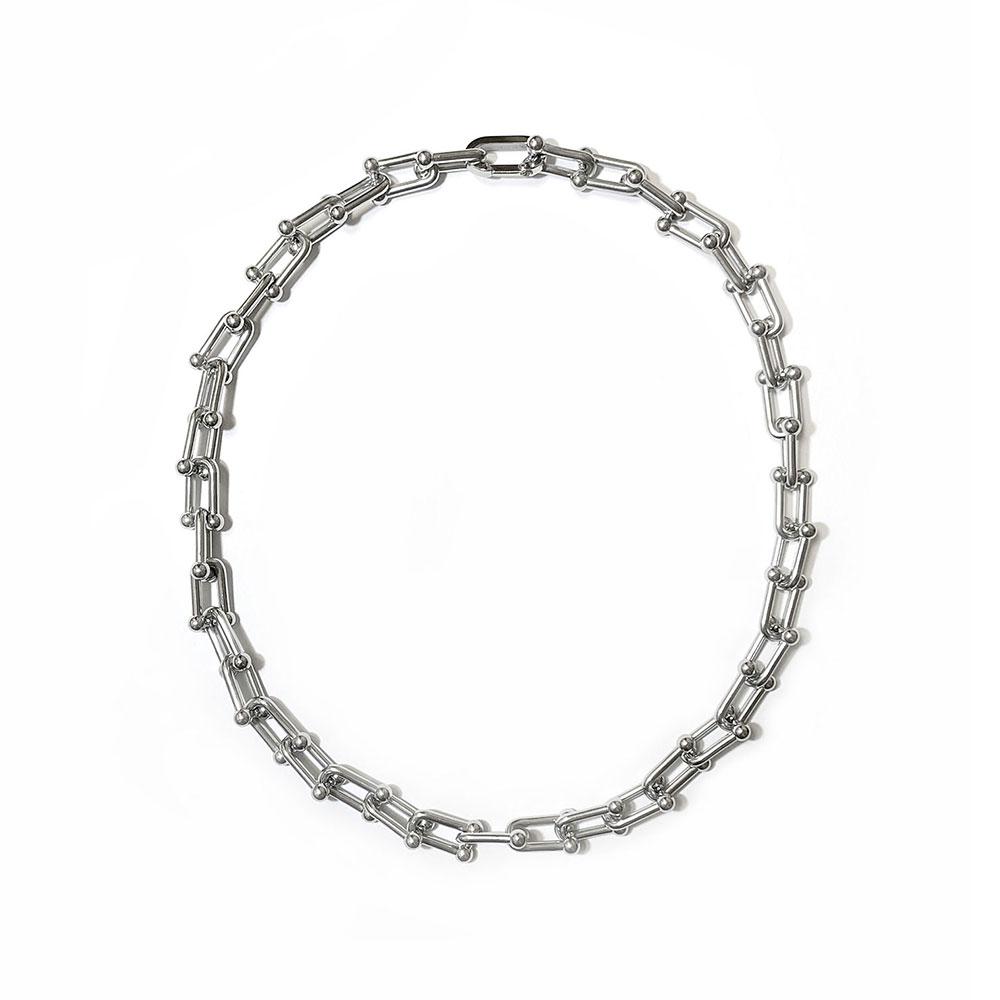 Curve crop necklace