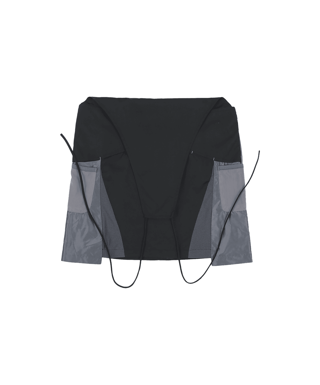 (8/5 Restock, 순차배송) Thigh Mesh Overall Skirt / Black