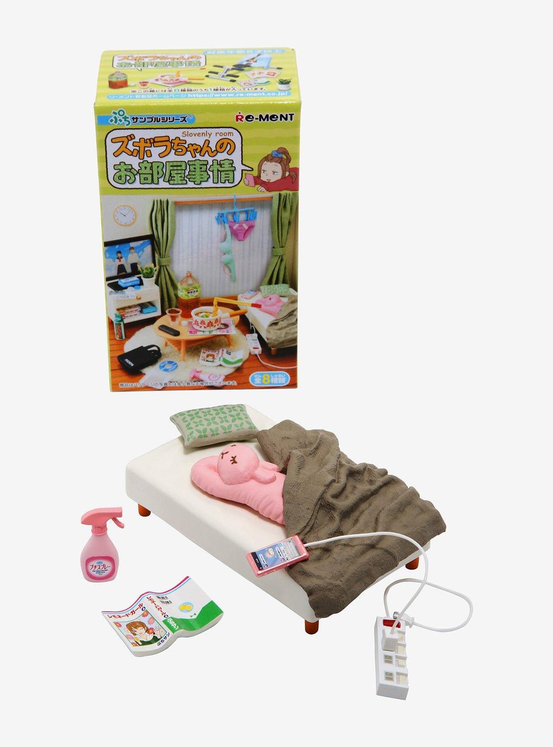 Re-Ment Slovenly Room Blind Box Figures