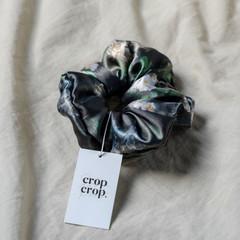White Rose Scrunchie