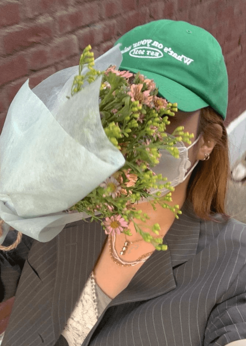 WHAT'S ON YOUR MIND CAP (GREEN)