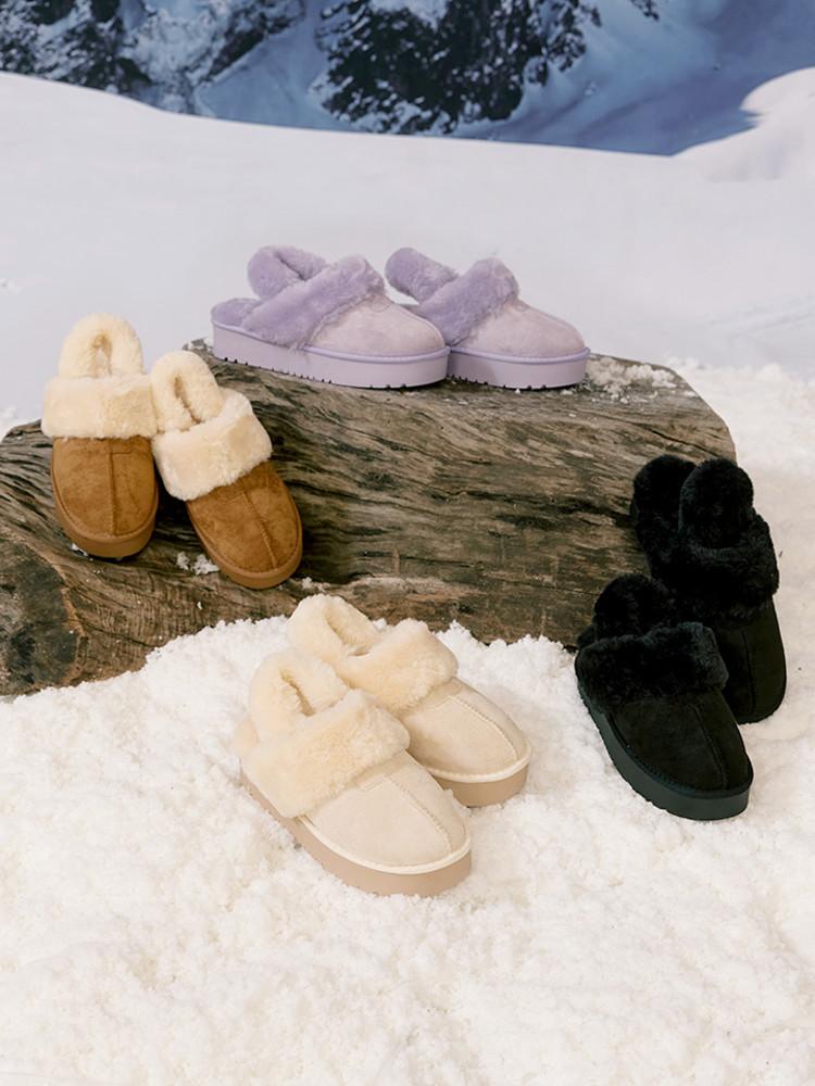 [WARM-UP] 코지 양털 투웨이 플랫폼 샌들 HPCV8E1104