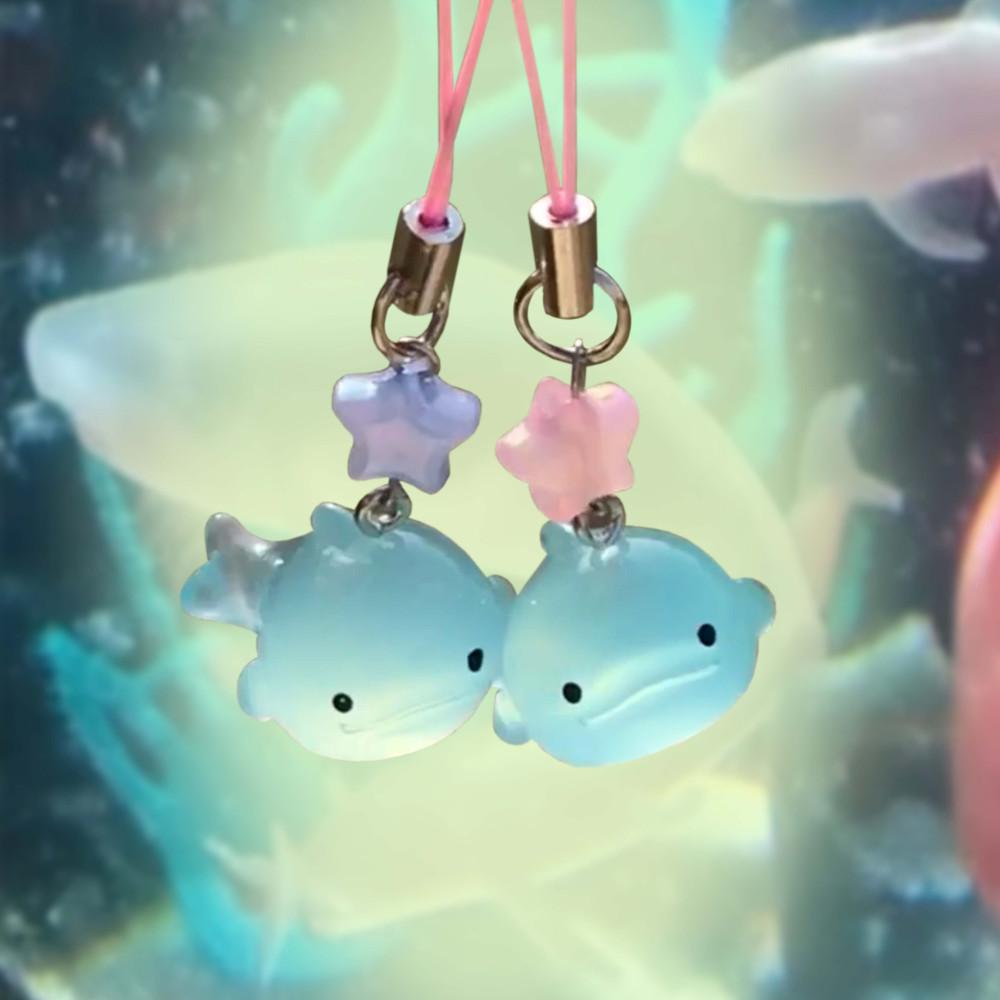 아기 고래 키링 Baby Whale Keyring