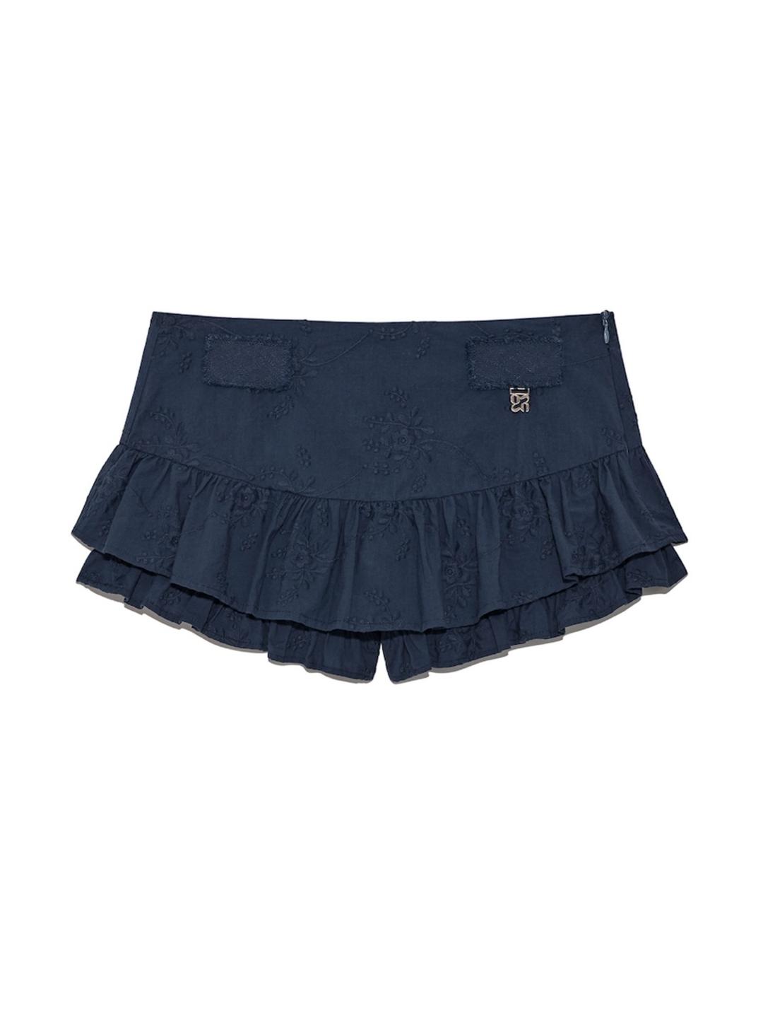 RODEO MICRO MINI SKIRT (NAVY)
