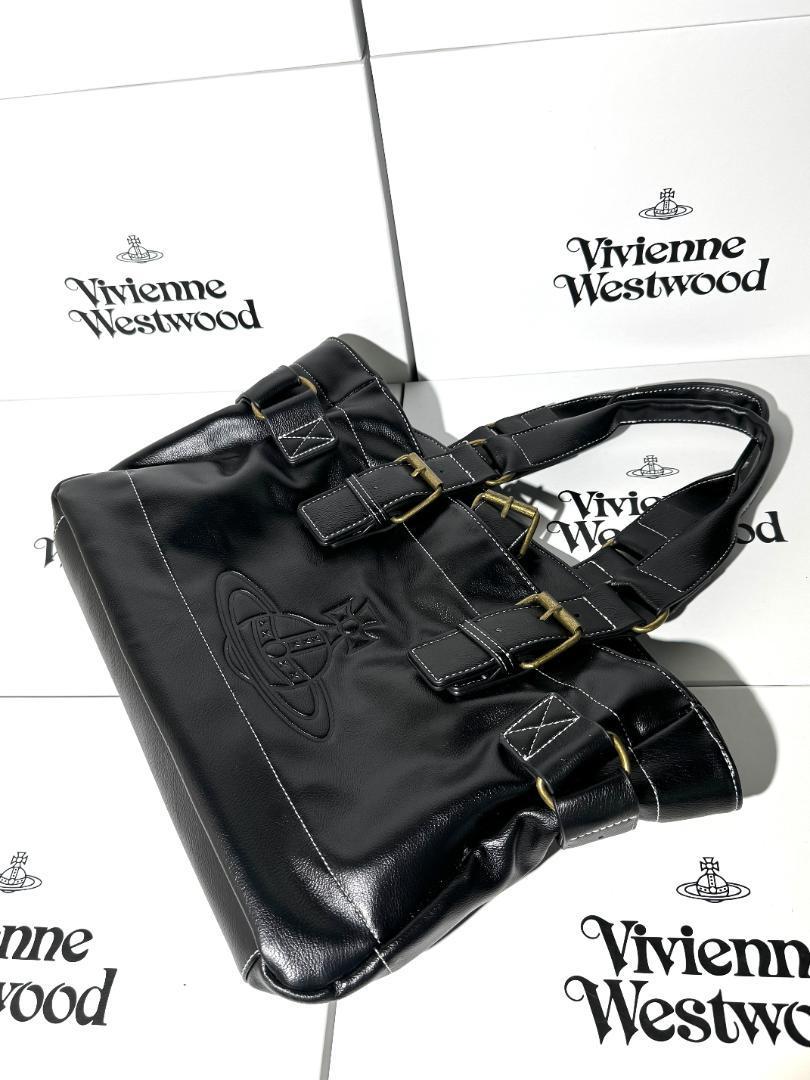Vivienne Westwood ブラックハンドバッグ