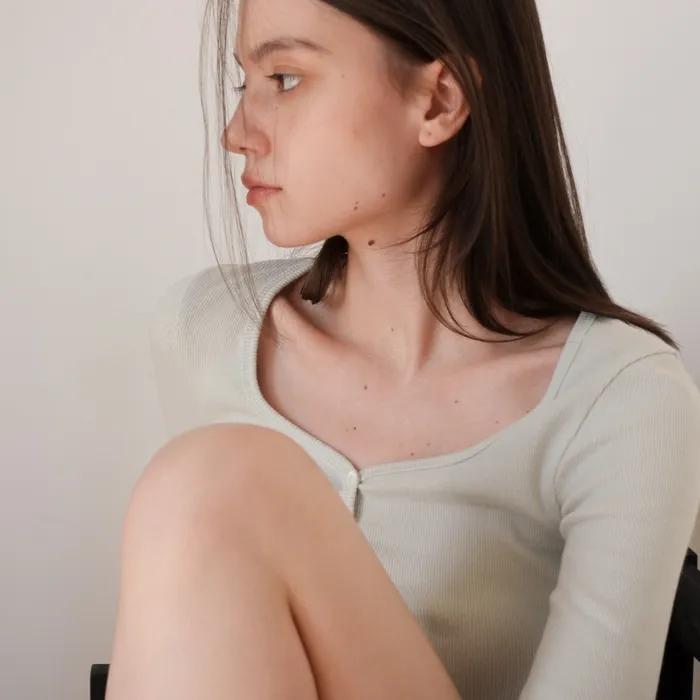 (2차 리오더) Roa Burton Top (light mint)