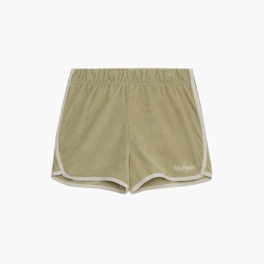 Baby Terry Dolphin Shorts _ Pistachio (30% Sale)