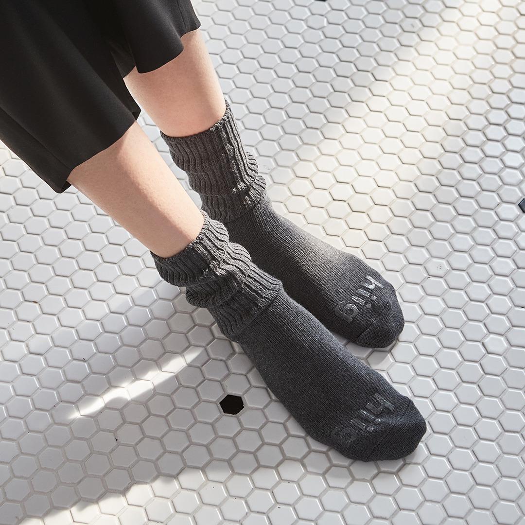 HIIG992 [EXCLUSIVE] Loose Ankle : Charcoal