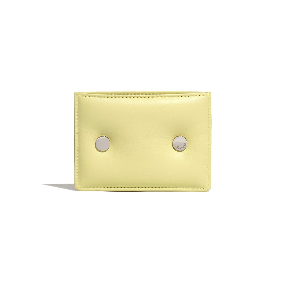 CIRCLE PADDING CARD SLOT - LEMON