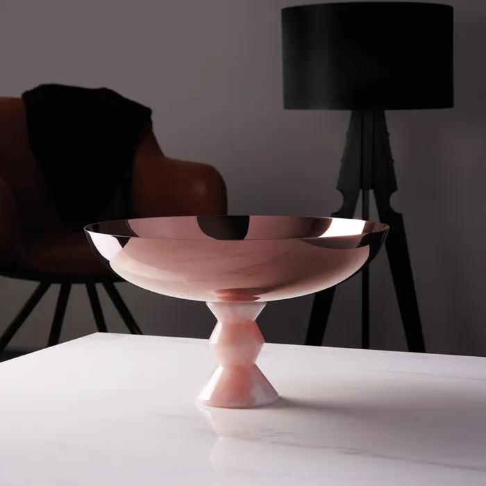 [삼보넷] 마담 샐러드볼 26cm PVD 럼 (핑크 오닉스)