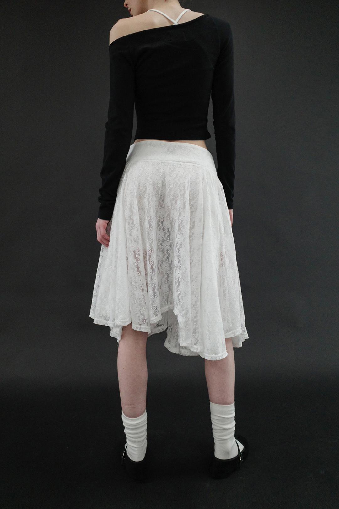 PETAL LACE SK (BK)