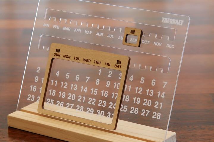 감성 만년달력 아크릴달력 탁상달력 캘린더 인테리어소품