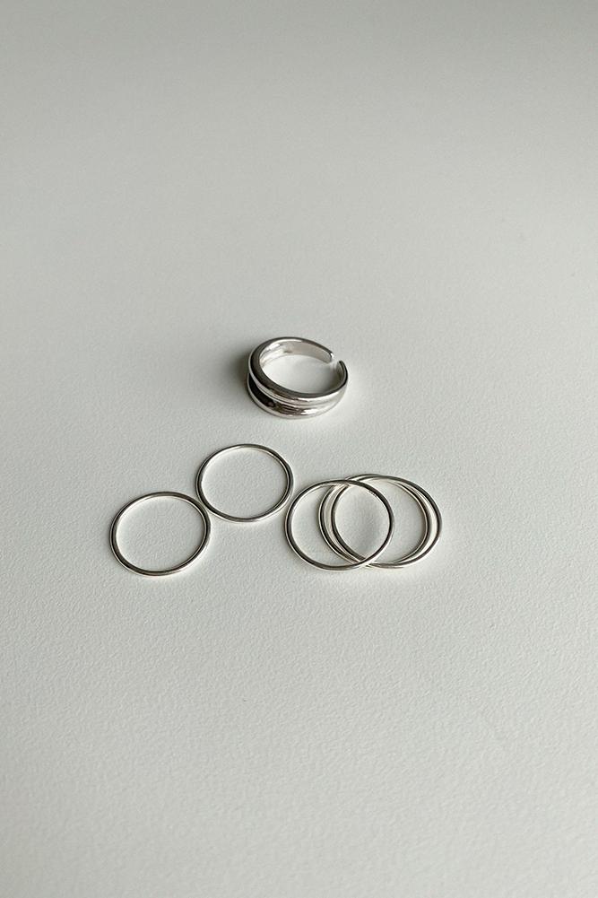 (925) Focus Ring (2colors)