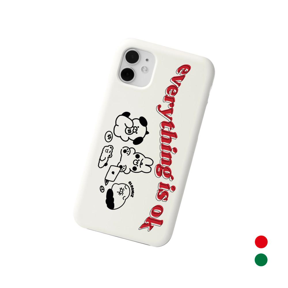 아이폰13케이스 [주문제작] 글루미즈 유기견후원 에띵오 하드케이스