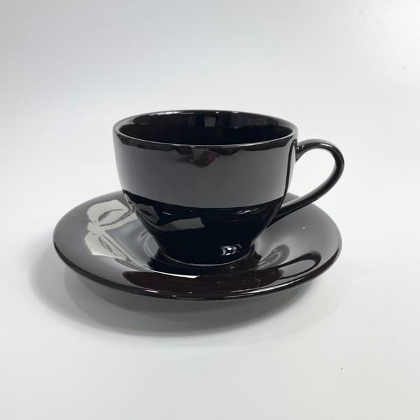 Ribbon cup set _ black 2