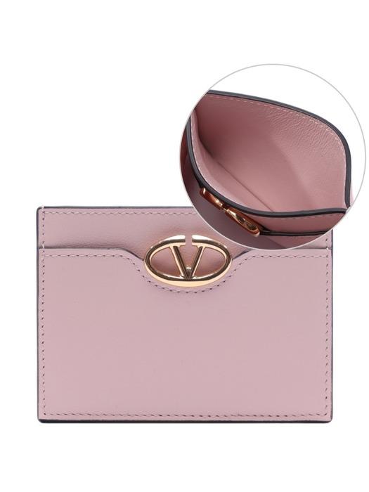 24FW 여성 볼드 V 로고 카드지갑 (5W2P0AD3 MIM 16Q 24F)