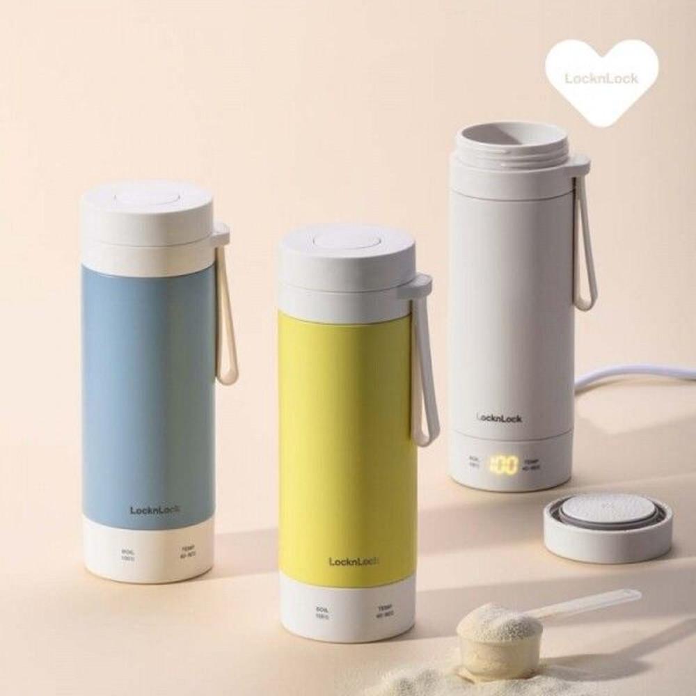 락앤락 리틀럽 마망 휴대용 가열텀블러(분유포트) 300ML (EJC723)