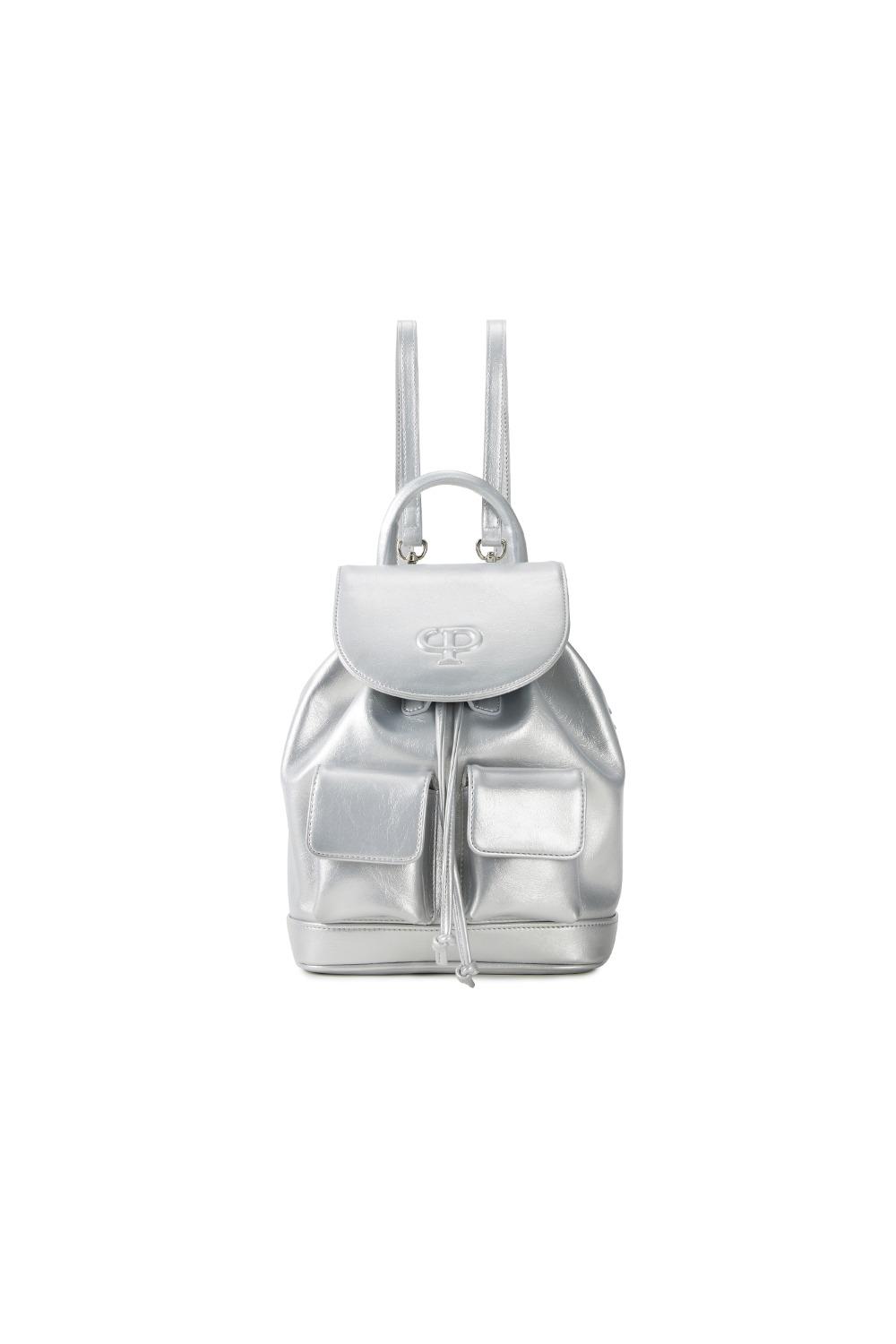 CHRISTINE MINI BACKPACK(SILVER GLASS)