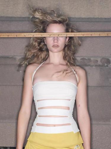 White Bandage Halter Top
