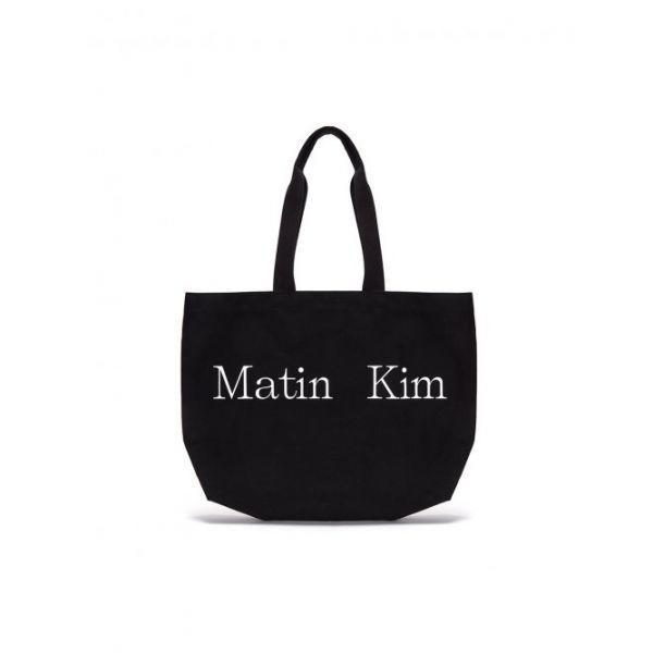 마뗑킴 MATIN LOGO ECO가방 IN 블랙