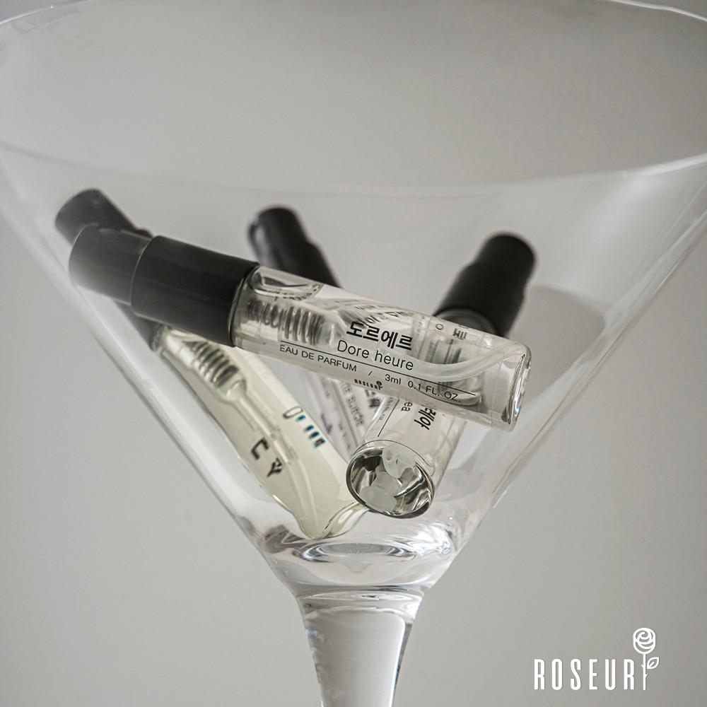 로제르 니치향수 시향 테스트 미니 휴대용 미니어처 명품 수제 3ml 오드퍼퓸