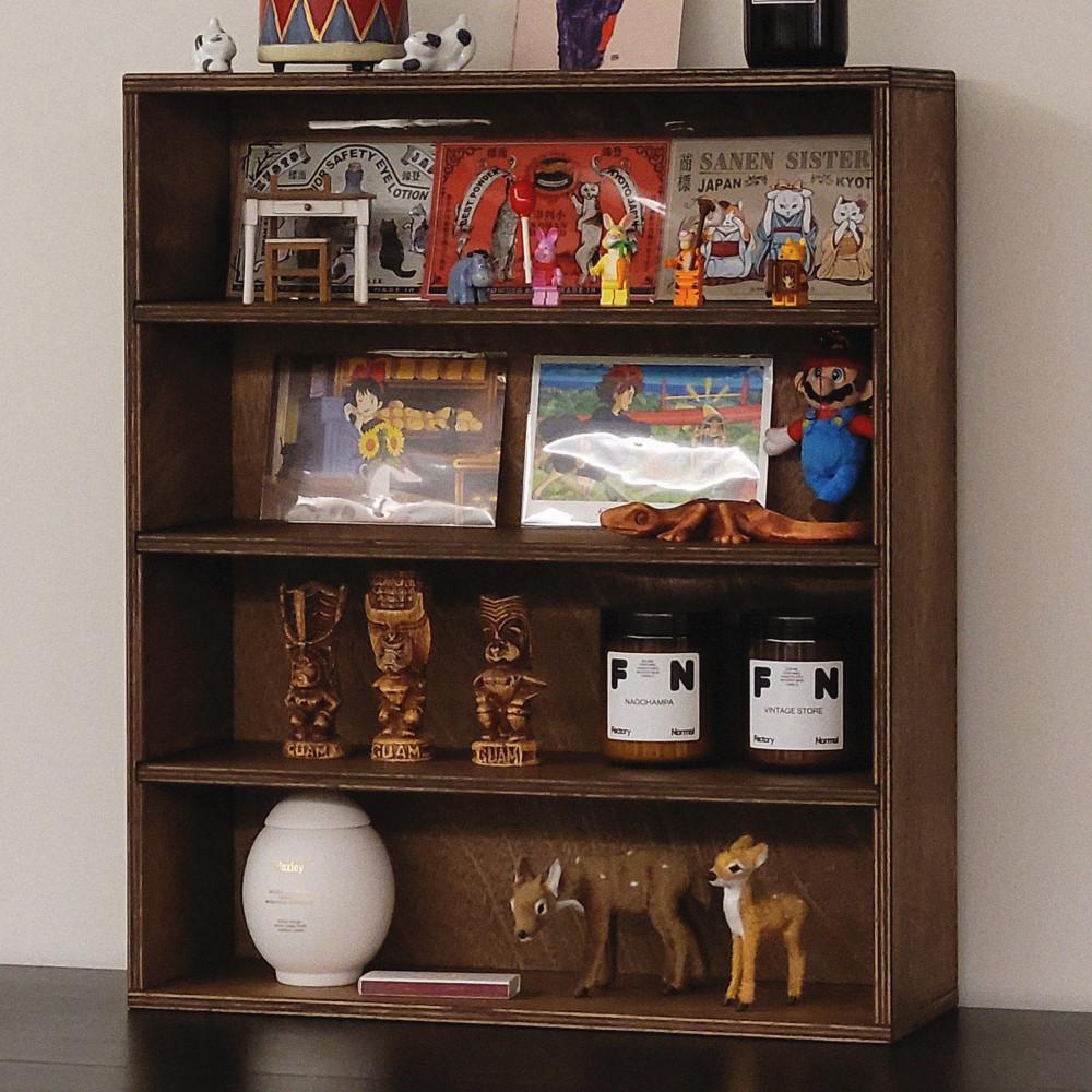 [소이로] 우드 유동형 선반 소품 찻잔 컵 오브제 진열 _ 스탠드형, 벽걸이형 / 라이트 브라운, 다크 브라운, 블랙