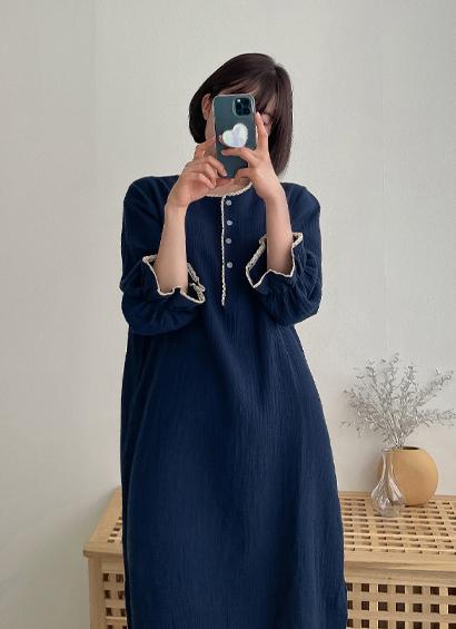 [당일발송] 데일리무드 - 원피스 파자마