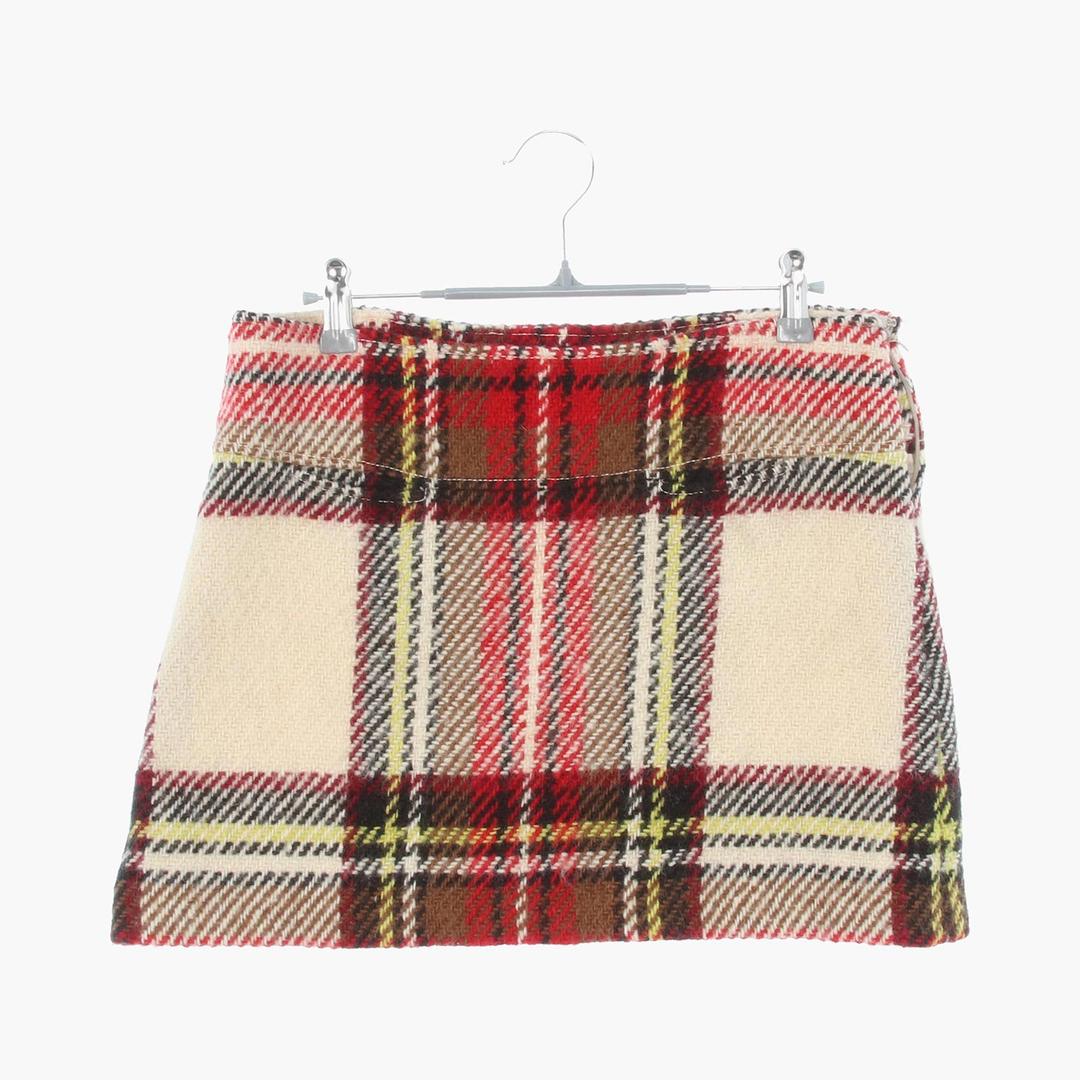 버버리 런던 울 모직 스커트 여자 41cm