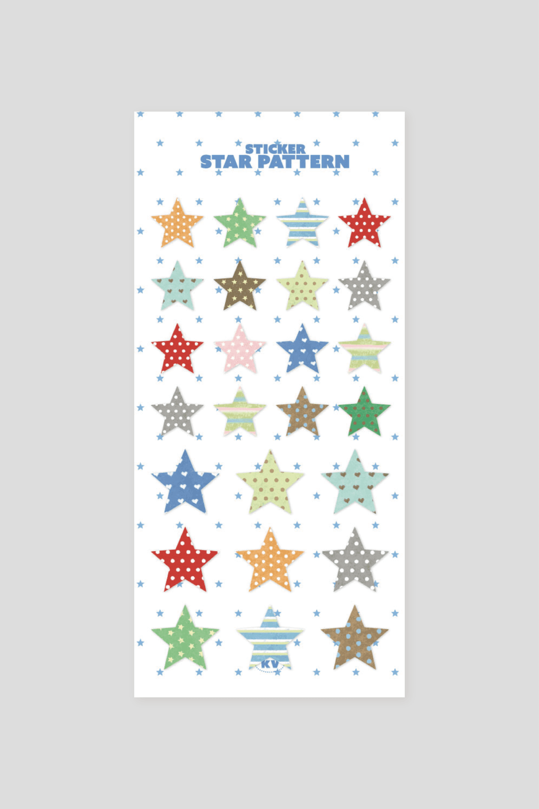 STAR PATTERN STICKER