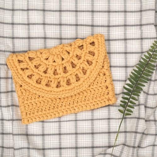 버블 미니 클러치 - 코바느 뜨개질 키트