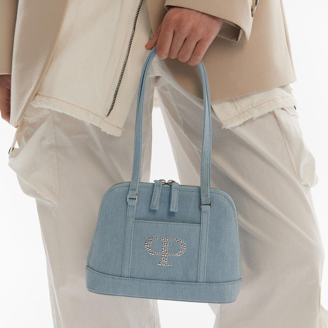 CP DENIM MINI BAG(SKY BLUE)