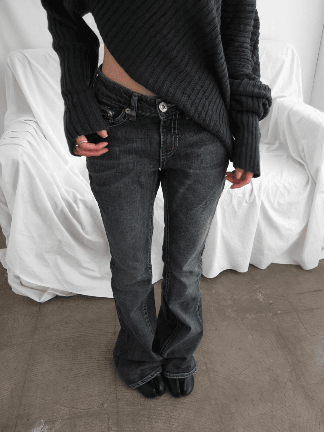 stitch low bootcut pt