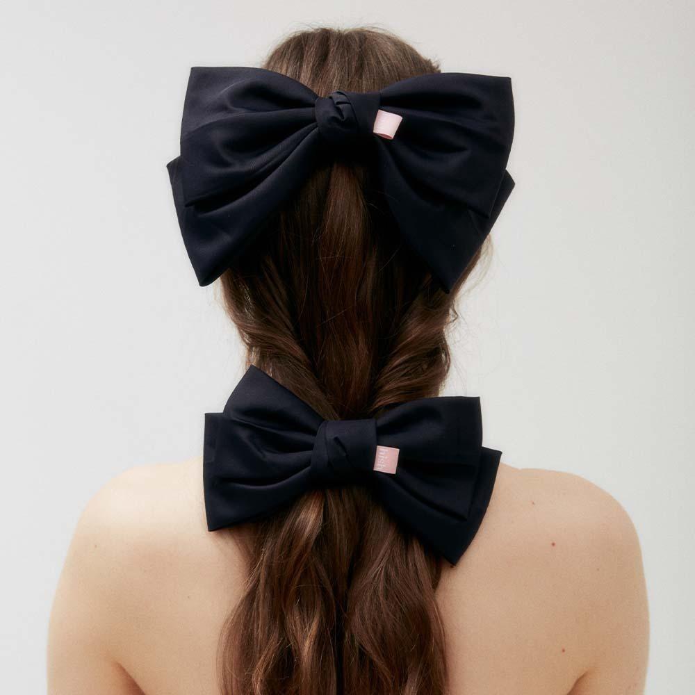 [re:st] bow barrette medium