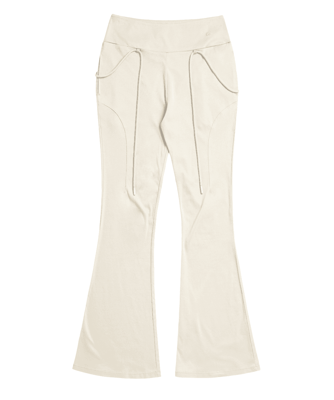 i:e Fluid Bootcut Pant 01 / Ivory