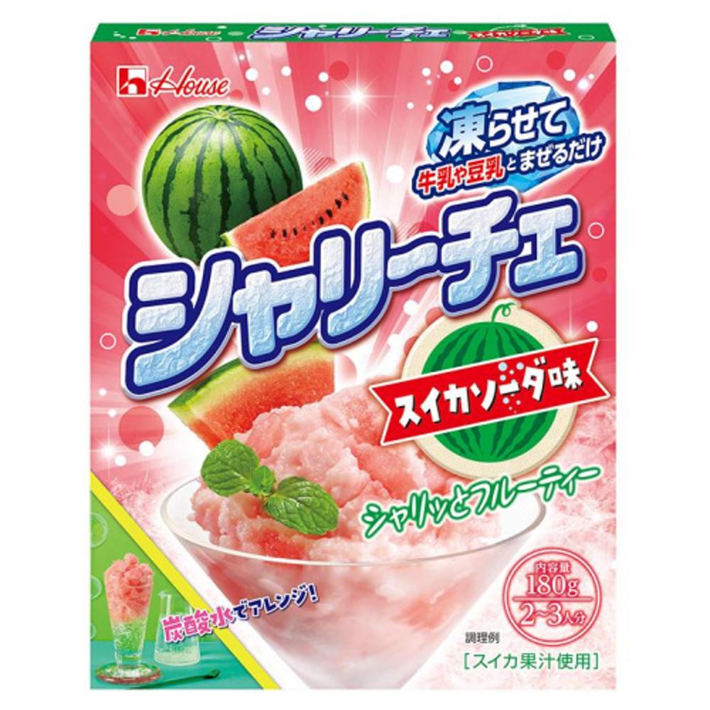하우스 샤베트 후르체 180g 수박 소다맛(샤리체) [원산지:일본]