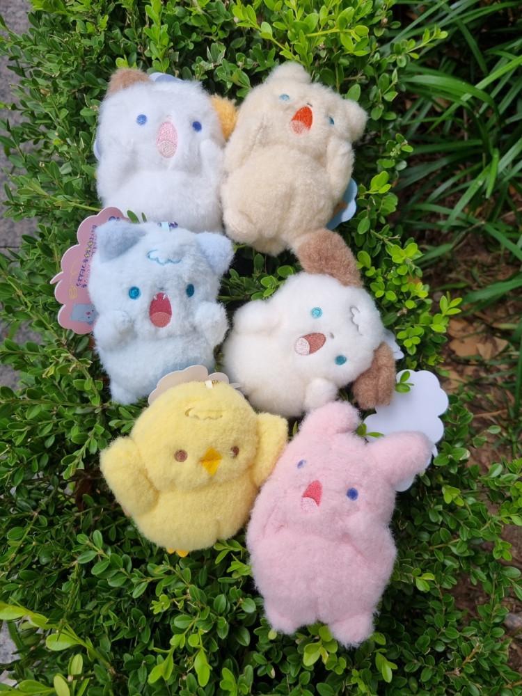 힘내 응원 동물 인형 키링 가방고리 인형