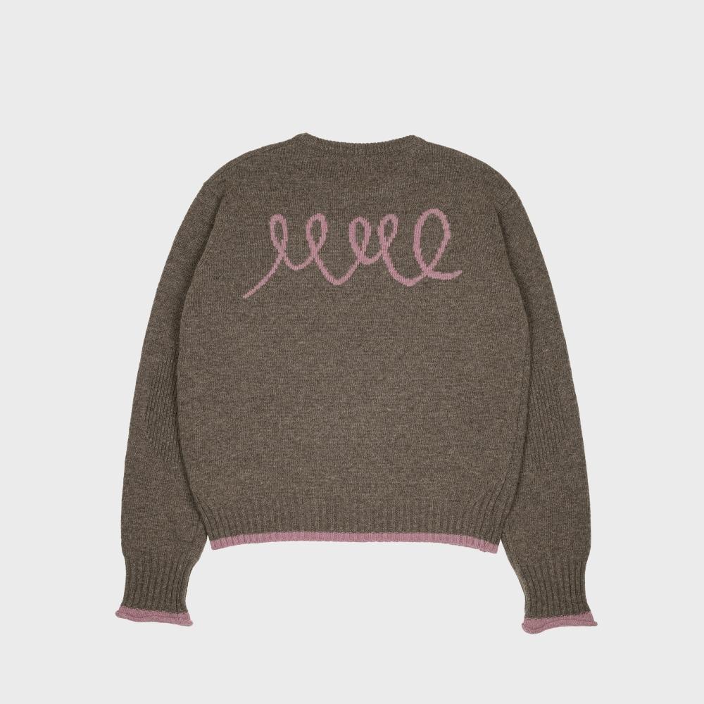 mmo line logo knit (3color)