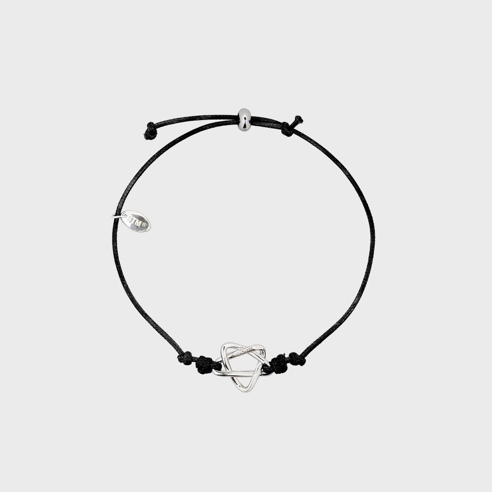 NO.406 STAR LOGO KNOT BRACELET