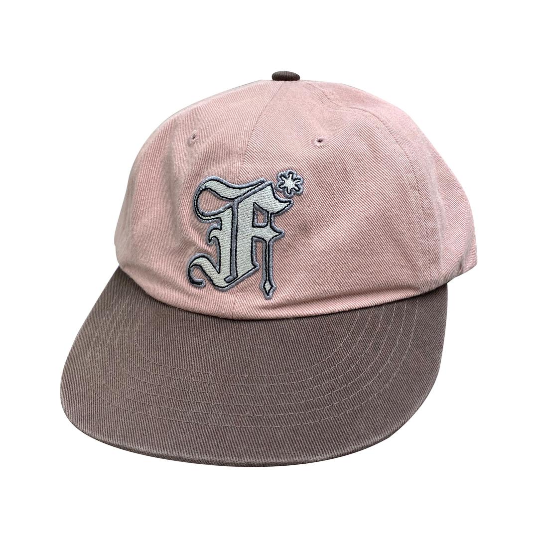 F-Logo Washed Cap Pink