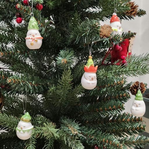 [무료선물포장+카드]크리스마스 트리 펜던트 오너먼트