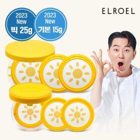 [빅+기본]최신상 엘로엘 1초보정 파데프리+ 각각 본품1+리필2