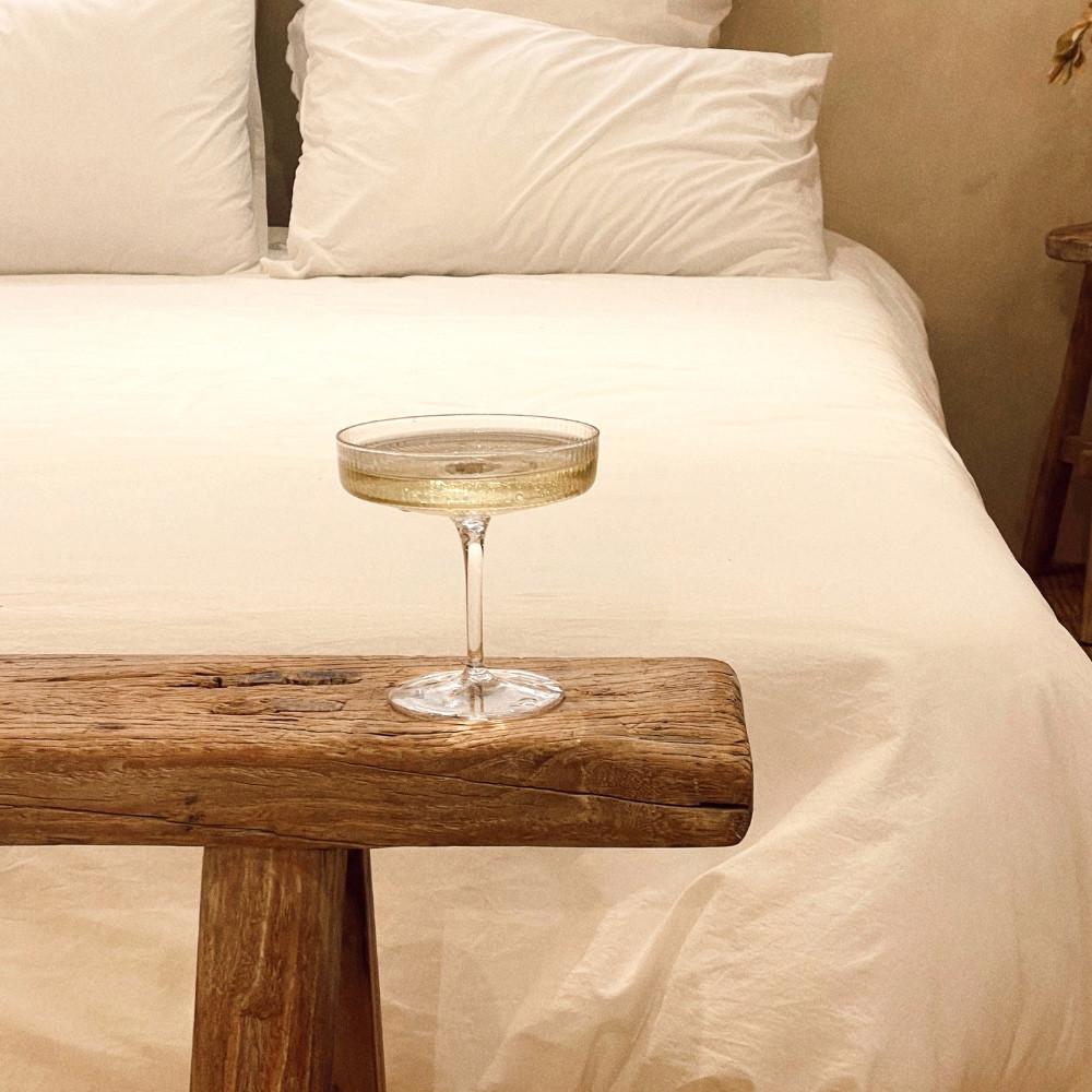 [빌라] 리플 샴페인 글라스 쿠페 와인 쿠프 잔 칵테일 소서 200ml 1P